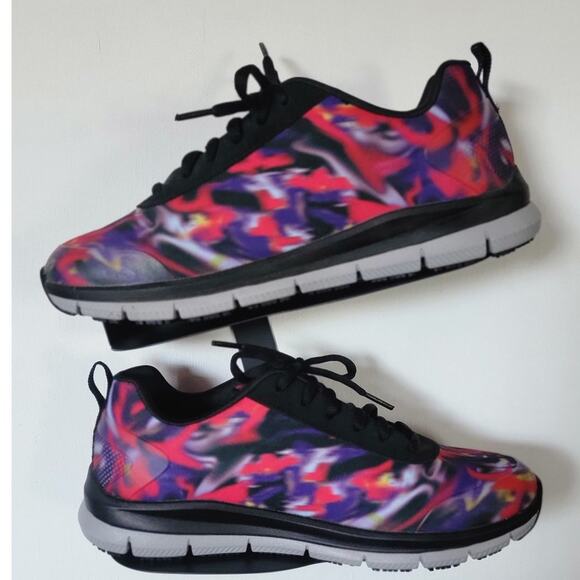 Skechers Work Comfort Flex Pro Womens Size 8 W 77217 - Picture 2 of 7